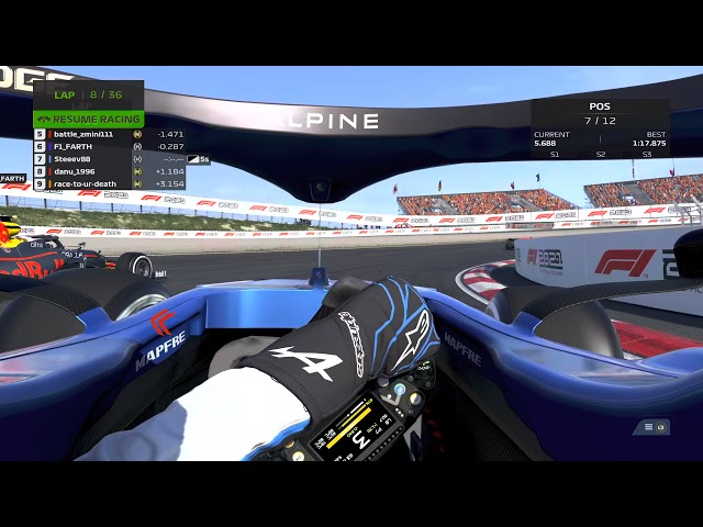 F1 2021 SRM ESports season 3 Round 4 - Netherlands.