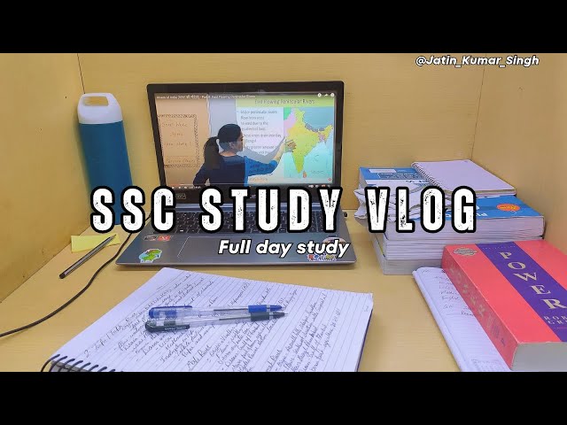 SSC STUDY VLOG📚✨|| Full day study 📝plans📍😵|| CGL2024📍#studyvlog #aspirant #ssccgl2024 #cglstrategy