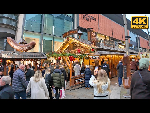 Manchester Christmas Market 2024 - Full Walkthrough