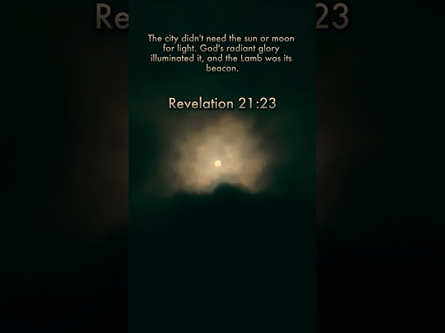 Revelation 21:23 God's Radiant Glory