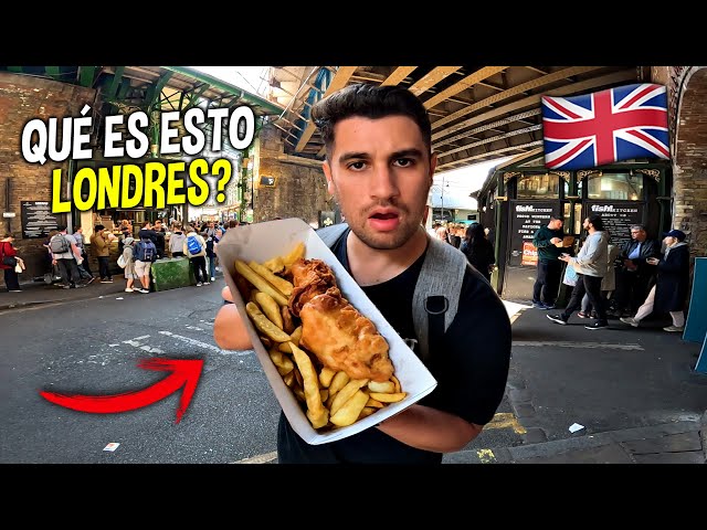 La PEOR COMIDA CALLEJERA está en LONDRES? .. | Londres #2