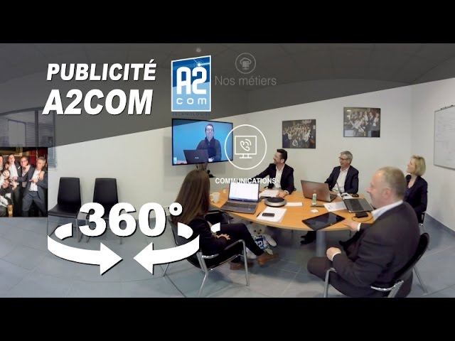 Ad A2COM French Compagny Video 360 VR