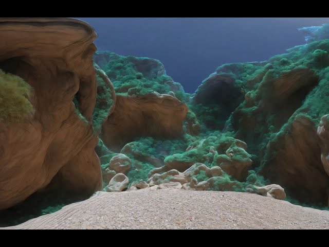 180 VR - Invisible walking in fantasy canyon - (Stable Diffusion+Ebsynth+Controlnet+Hybrid video)