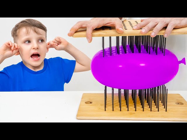 Vania Mania Kids Learn Science With Balloon Pop Experiments