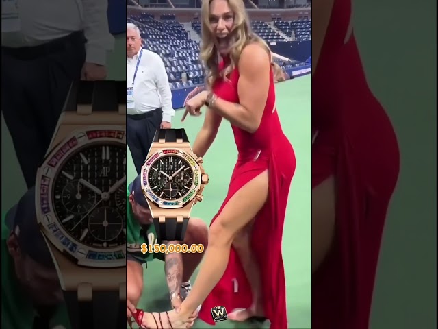 "US Open Champion Aryna Sabalenka Rocks Audemars Piguet Royal Oak Offshore!" #arynasabalenka #watch