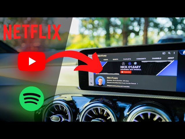 Watch YOUTUBE or NETFLIX in your Car!