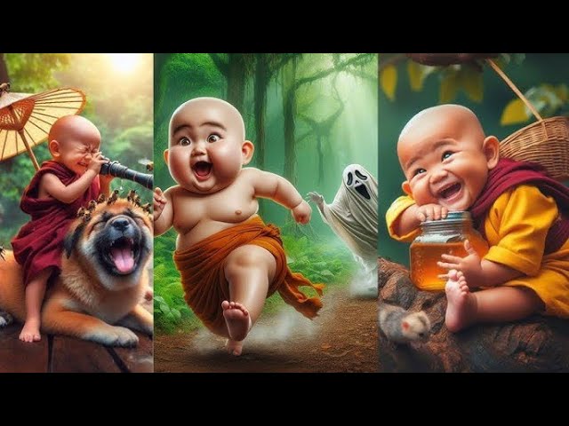 little funny cute baby 😎😂😁 funny monk video 😪😫😛 #cute #baby #cutekids #comedy #funny #live #sainsui