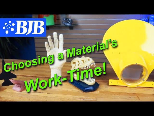 Choosing a Material's Work-Time | Tech Tip with Troy