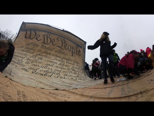 360 video: Women’s March on Washington