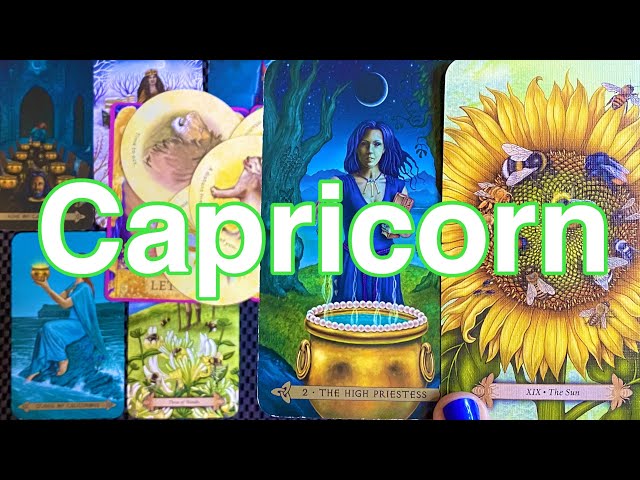 CAPRICORN I’M SPEECHLESS, OUT OF NOWHERE THINGS START TO MOVE FAST JULY 22-28 2024 TAROT READING