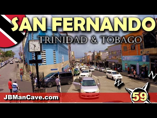 SAN FERNANDO Trinidad and Tobago Caribbean Walk Through covering major Streets by JBManCave.com