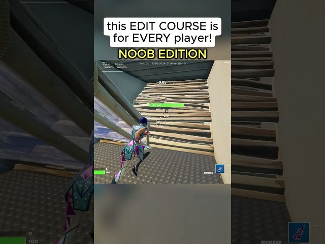 This EDIT COURSE is for EVERY NOOB!! (from BRONZE to UNREAL) #fortnite