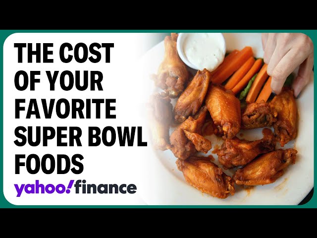 Super Bowl food: Chicken wings and avocado prices jump