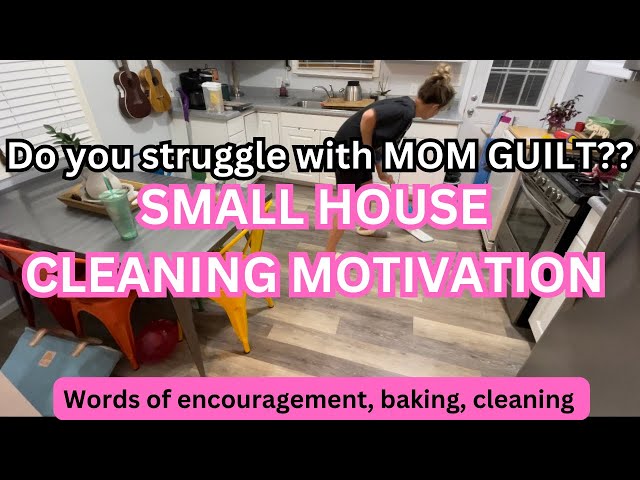 ⭐️MOM GUILT⭐️ SMALL HOME CLEANING MOTIVATION, speed cleaning, clean with me, Homemaker, Gods got you