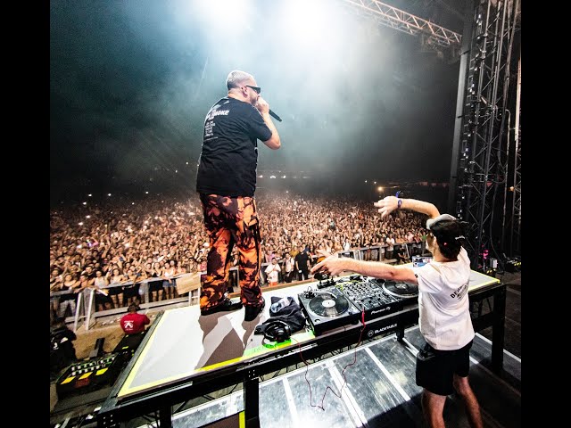 DJ SNAKE live Déferlantes 2022/ View from stage & backstage