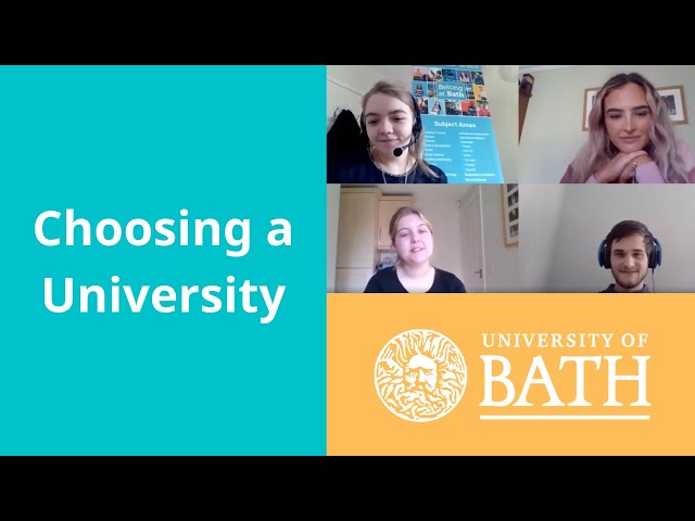 Choosing a University - University Chats