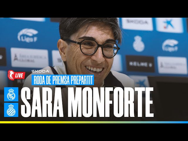 🔴 LIVE | 🎥 Roda de premsa de Sara Monforte prèvia al Real Madrid 🆚 Espanyol | #EspanyolMEDIA