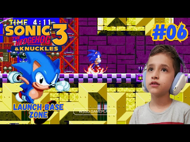 CAOS NA LAUNCH BASE: A FASE MAIS DESAFIADORA ATÉ AGORA! | SONIC THE HEDGEHOG 3 & KNUCKLES - PS5 - #6