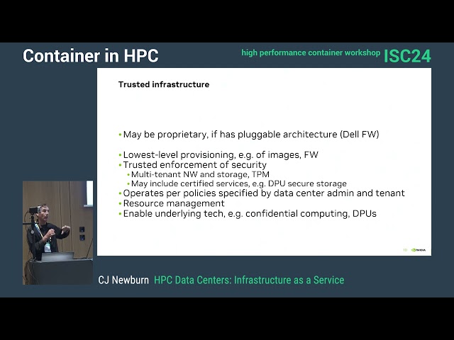 HPCW24: HPC datacentres and the cloud: limited by admins (CJ Newburn)