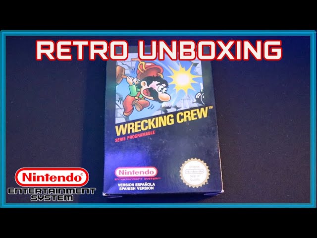 Retro Unboxing - Wrecking Crew  - NES