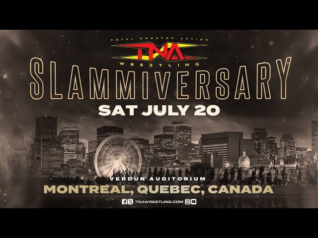 TNA Slammiversary 2024 Press Conference | LIVE & FREE on Thursday July 18 at 4:20pm ET