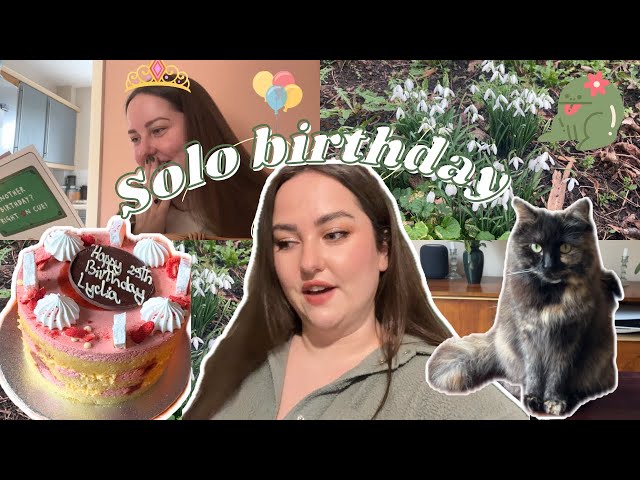 spending my birthday alone // self care vlog