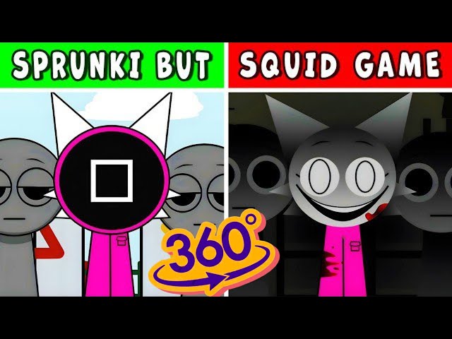 360 | Incredibox: Sprunki But Squid Game Version - Normal and Horror