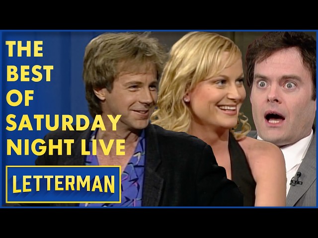 The Best Of "Saturday Night Live" Stars | David Letterman