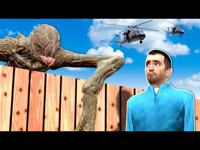 QUIET PLACE ALIENS ATTACK OUR FORT! (Garry's Mod)