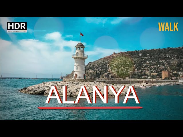 🇹🇷 ALANYA , TURKEY - Walking tour of beautiful places