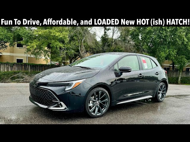 2025 Toyota Corolla XSE Hatchback: TEST DRIVE+FULL REVIEW