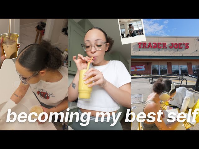 exiting my lazy girl era 🌟 | pilates, grocery shopping, self care, deep cleaning