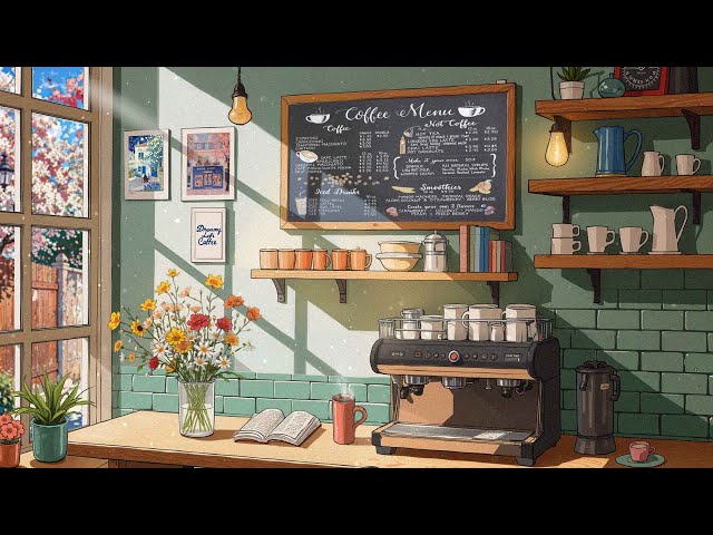 Make you feel positive and peaceful🌸 Lofi Coffee ☕ Positive Morning - Lofi Hip Hop [ Study/ Relax ]