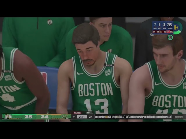 P 137- UN ALTRA TRIPLE DOUBLE PER VINCERE GARA 4 PLAY OFF! kingbonny 1982 gameplay ita xbox NBA2K24