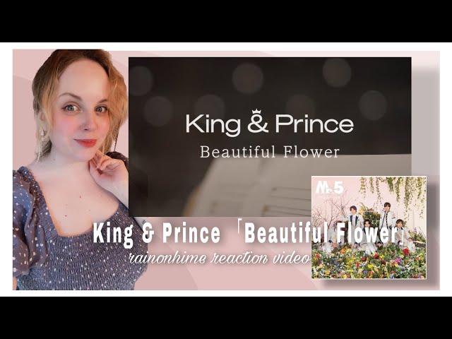 Reacting to King & Prince 「Beautiful Flower」Recording Movie