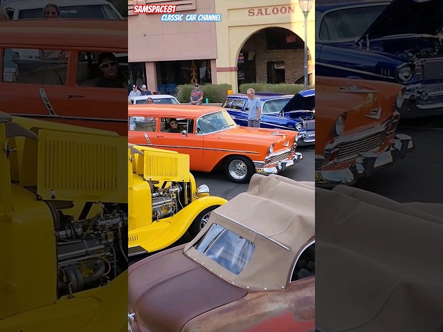 Yuma Arizona car show downtown #classiccars #oldcars #carshows #americana #coolcars #carshorts