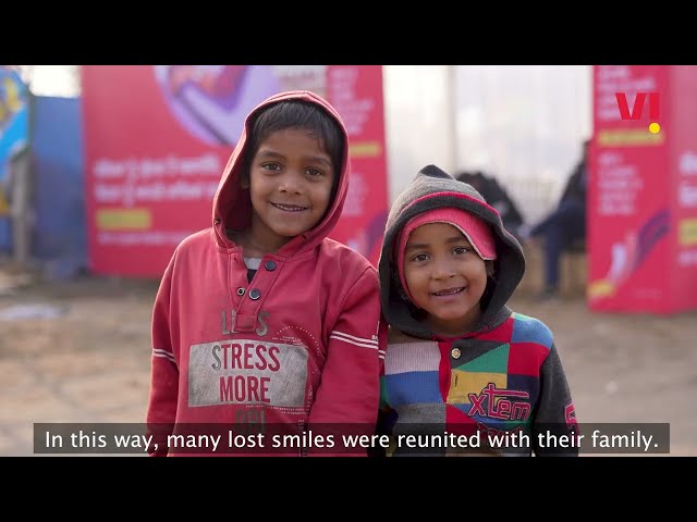 Vi Suraksha keeps kids connected with their guardians at the Shaheedi Jod Mela