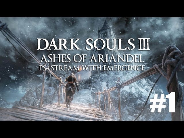 Dark Souls 3 Ashes of Ariandel PS4 With E