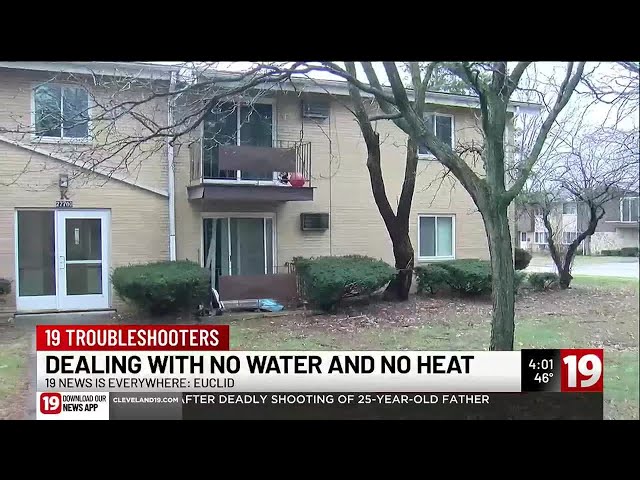 No water and heat in Euclid apartment building