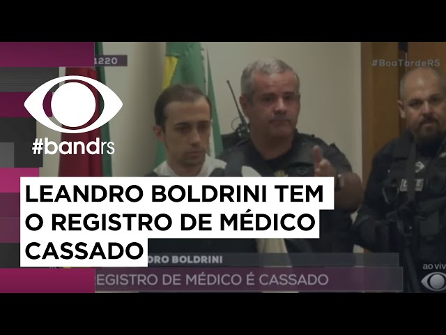 Caso Leandro Boldrini: registro de médico é cassado