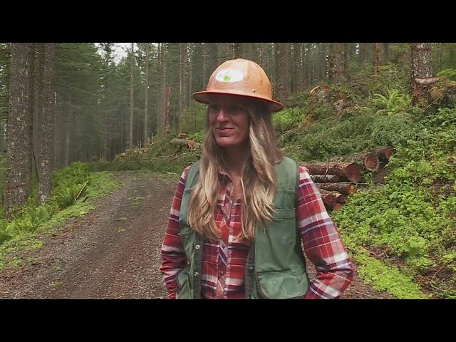 Oregon woman is top female forester