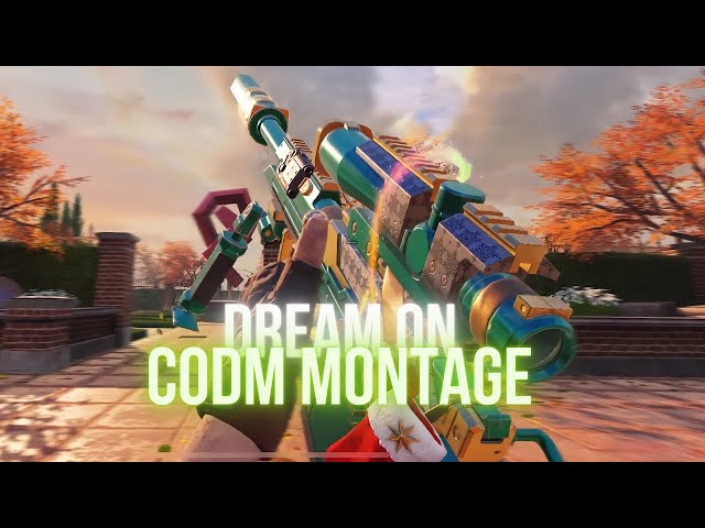 🎯 It's Not Over Until You Win | CODM SMG & Sniper Montage | Dream On Motivation | Rutambh