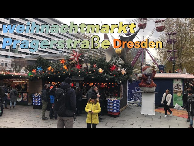 Pragerstraße Dresden Weihnachtmarkt 🇩🇪