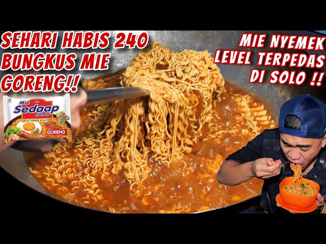 MUKBANG DI WARUNG MIE NYEMEK LEVEL TERPEDAS DI SOLO!!