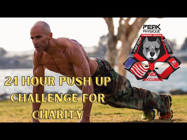 24 Hour Push Up Challenge for Charity- Big Brothers/ Big Sisters-  Steve Eckert