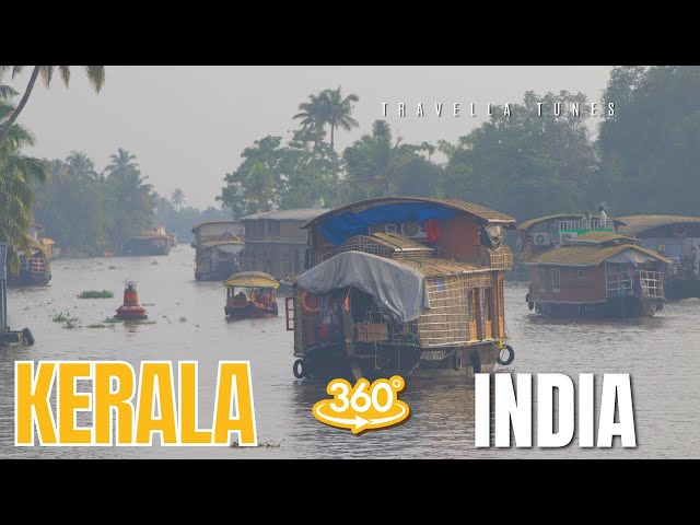 Romantic Escape to Alappuzha Backwaters | Kerala's Venice of the East 360 4K