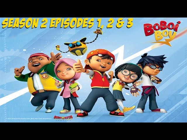 BoBoiBoy (English) Season 2 Episode 1, 2 & 3