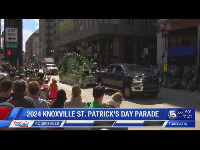 St. Patrick's Day Parade Brings Crowds to Downton Knoxville