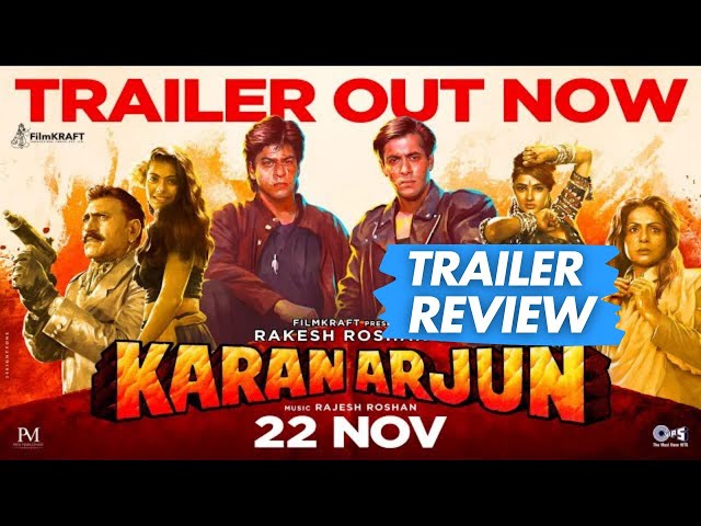 Karan Arjun Trailer | Karan Arjun Movie Trailer Review | Reviewwala