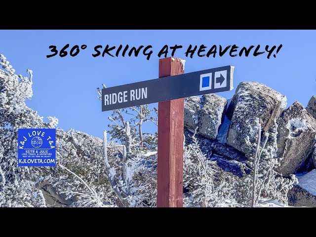 ❄️ ⛷️ Experience Ridge Run in 360° at Heavenly Ski Resort! ❄️⛷️